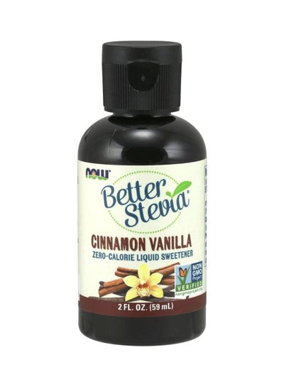 Buy Better Stevia Tropical Cinnamon Vanilla Sweetener 59ml in UAE