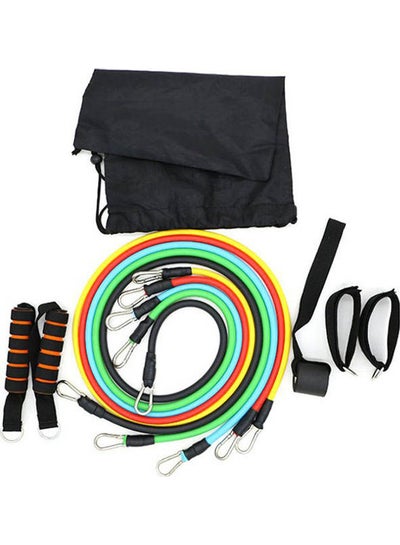 Buy 11-PieceRally Pull Rope Muscle Training Portable Multifunctional Resistance Bands Set in Egypt