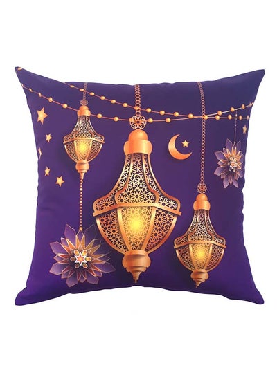 Buy Ramadan Kareem Cushion Cover multicolour 40 x 40cm in UAE