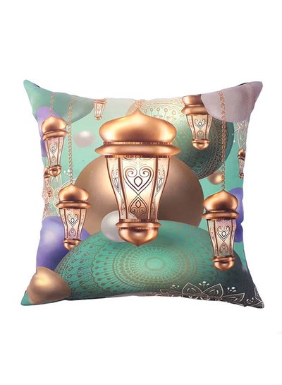 Buy Ramadan Kareem Cushion Cover multicolour 40 x 40cm in UAE