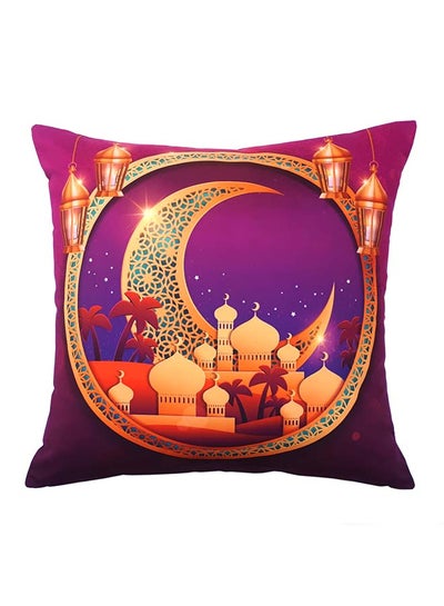 Buy Ramadan Kareem Cushion Cover multicolour 40 x 40cm in UAE