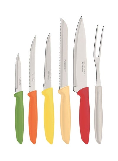 Buy 6-Piece Flatware Set Multicolour in UAE