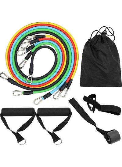 Buy 11-Piece Multi-Functional Muscle Strength Training Belt Set in Egypt