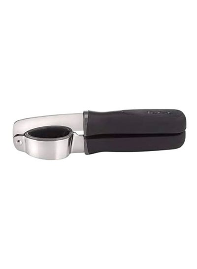 Buy Kitchen Gadget Comfort Garlic Press Stainless Steel Black/Silver in Saudi Arabia