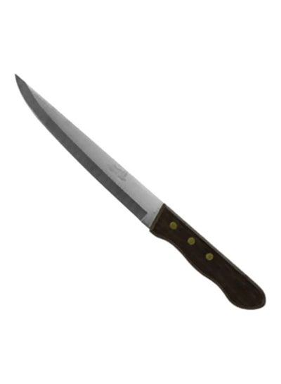 Buy Wood Knife Silver/Brown 6inch in Saudi Arabia