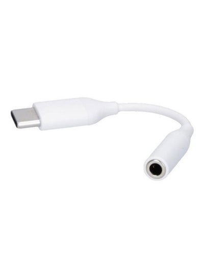 Buy Cable Type C to Audio 3.5 MM White in Egypt