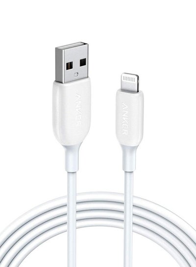 Buy PowerLine 3 Lightning Cable White in UAE