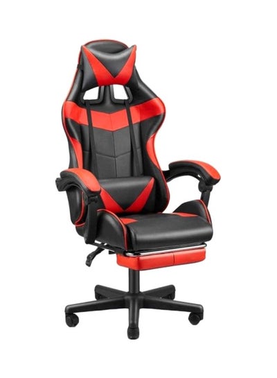 Buy Ergonomically Designed Super Comfort High Back Office/Gaming Chair With Headrest Pillow, Lumbar Cushion And Retractable Footrest in UAE