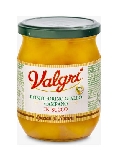 Buy Whole Yellow Cherry Italian Tomatoes In Sauce 500grams in UAE