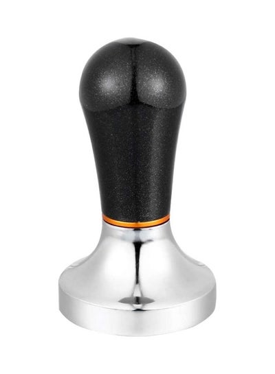 Buy Stainless Steel Coffee Tamper Black/Silver in UAE