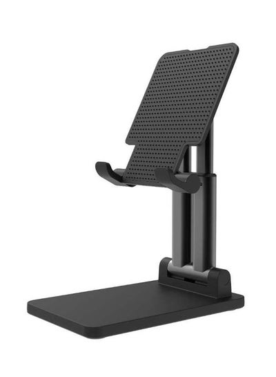 Buy Foldable Mobile Stand Holder Black in Saudi Arabia