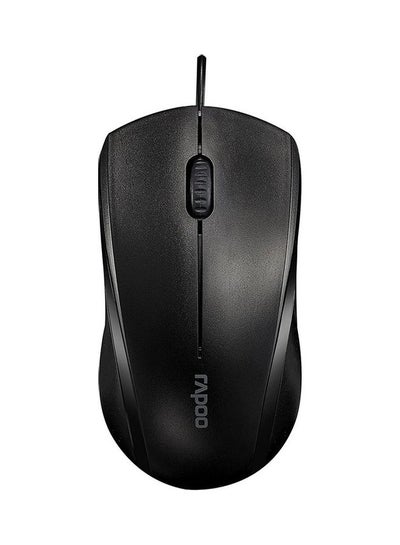 Buy Wired Optical Mouse Black in Egypt