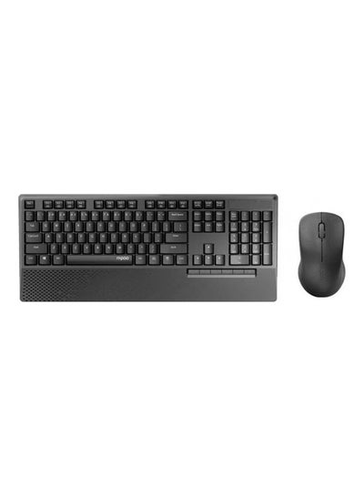 Buy Wireless Spill-resistant Keyboard And Mouse Combo Black in Egypt