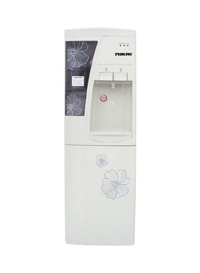 Buy Single Tap Water Dispenser With Cabinet NWD1208C White in UAE