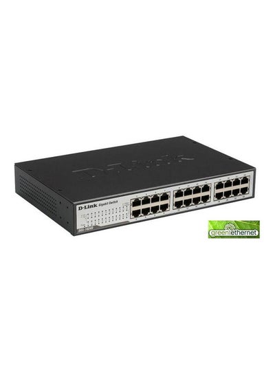 Buy D-Link 24 Port Gigabit Rackmount Switch  switches Black in UAE