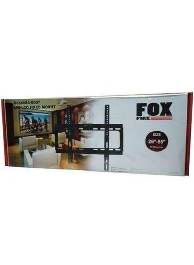 اشتري Fox Stand Wall Mounted Monitors from 26 inches to 55 inches أسود في مصر