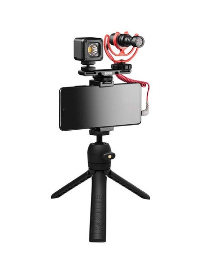 Buy Vlogger Kit Universal Filmmaking Kit For Smartphones VLOGVMMC black in UAE