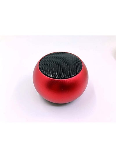 Buy Mini Wireless Portable Bluetooth 4.2 With TWS Function Red in Saudi Arabia