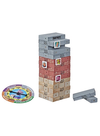 Buy Fortnite Edition Game, Wooden Block Stacking Tower Game For Fortnite Fans, Ages 8 And Up 4 Players in UAE