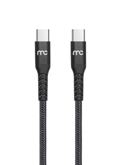 Buy Type C To Type C Charge And Sync Cable Black in Saudi Arabia