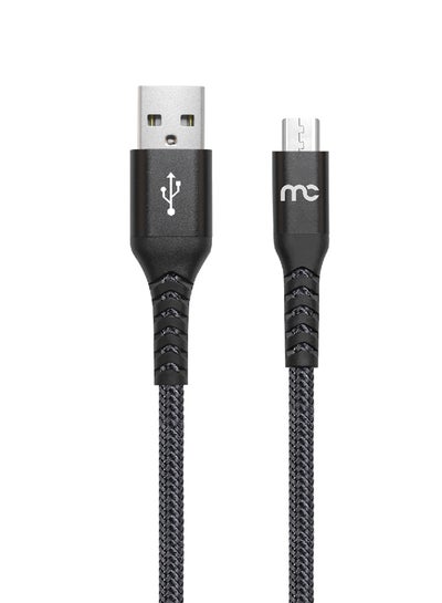 اشتري USB A To Micro USB Charge And Sync Cable 1.2متر أسود في الامارات