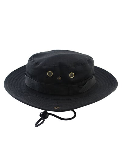 Buy Tourism Mountain Bush Bucket Hat Black in UAE