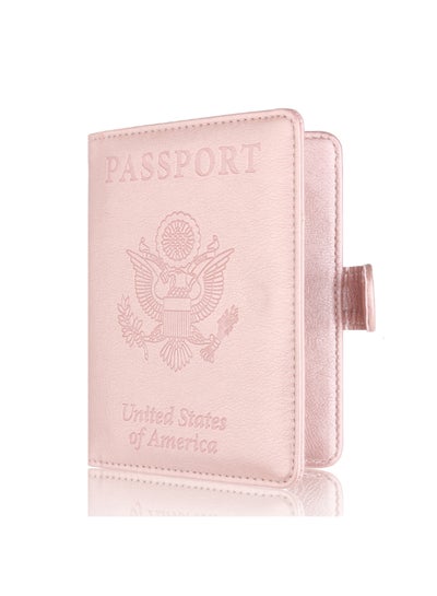 Buy Passport And Card Holder Pink in UAE