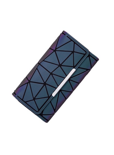 Buy Printed Tri Fold Wallet Multicolour in Saudi Arabia