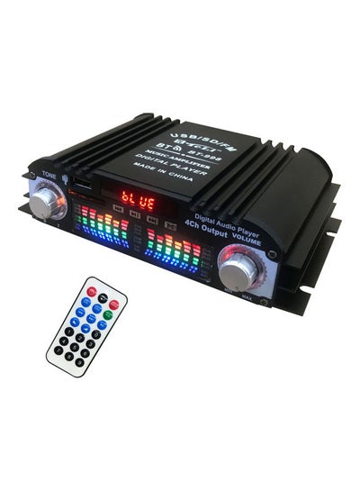 Buy USB Mini Digital Display Power Amplifier BT-998 Black in Saudi Arabia