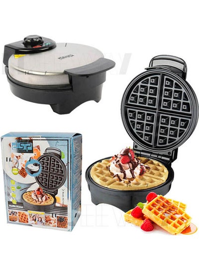 Buy Specialty Electrics Waffle Maker 4 Pieces 850 Watts 850 W kc1048 Black/SIlver in Egypt