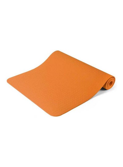 Buy Non Slip Thick 6 Mm Long 183 Cm Eco Safe Yoga Mat in Egypt