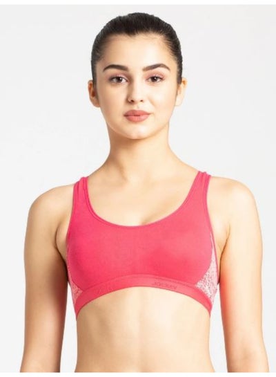 Buy Active Racer Sports Bra Assorted Color/Print in UAE