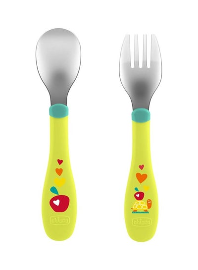 Buy 2-Piece Fork And Spoon Set in Egypt