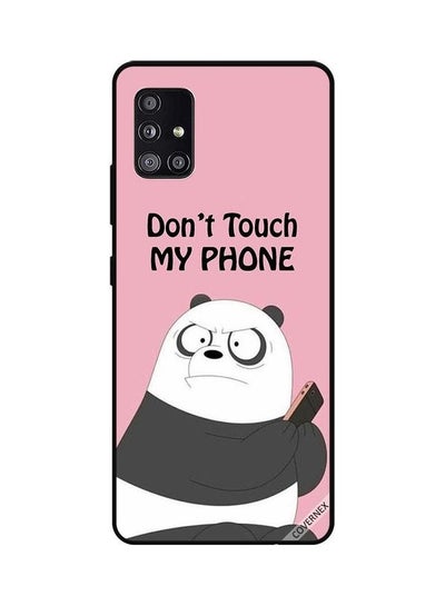 Buy Protective Back Cover For Samsung Galaxy A51 5G Don't Touch My Phone Panda Don't Touch My Phone Panda in Saudi Arabia