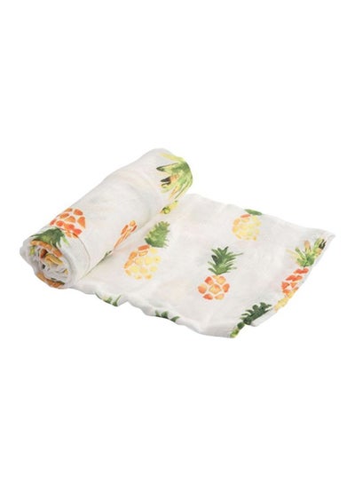 Buy Deluxe Muslin Single Swaddle Pineapple in UAE