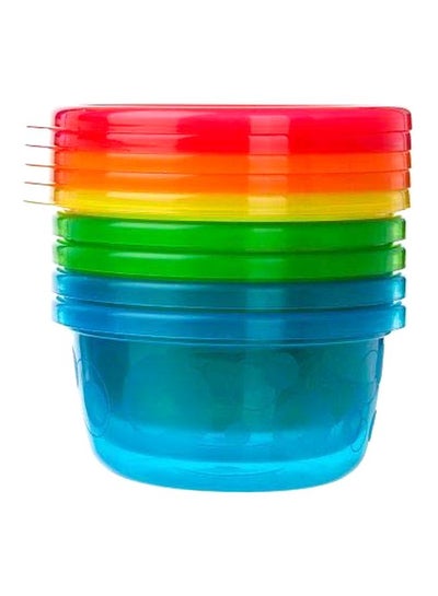 The First Years Take & Toss Bowls with Lids (Pack of 6) Bpa-free