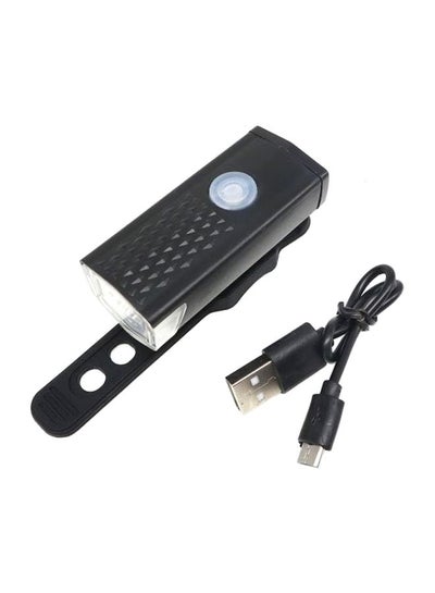 Buy Rechargeable Bicycle LED Front Flashlight in UAE