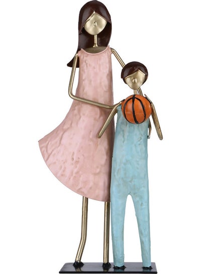 Buy Sister and Brother Statue Multicolour in Saudi Arabia