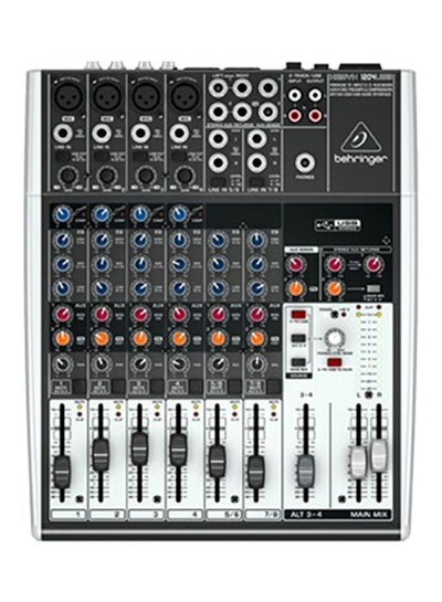 Buy Premium 12-Input 2/2-Bus Mixer With Multi-FX Processor 1204USB Grey/Red/Blue in UAE