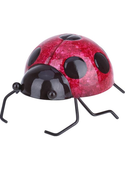 Buy Tooarts Ladybug Wall Decoration Iron Cartoon Ladybug Fun Decoration Handicraft Garden or Children's Room Decor Natural Farmhouse Style Red 11.5 x 7.5 x 11cm in Saudi Arabia