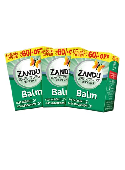 Buy Pack Of 3 Fast Action Pain Relief Balm in Saudi Arabia