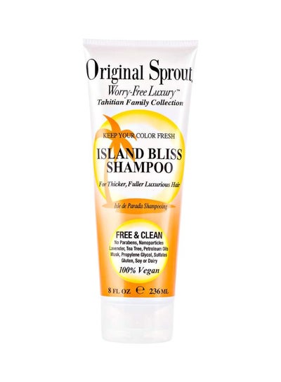 Buy Island Bliss Shampoo For Thicker, Fuller and Luxurious Hair -236  ml in UAE