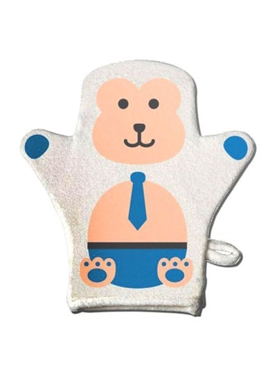 Buy Baby Wash Mitts - White/Beige/Blue in Egypt