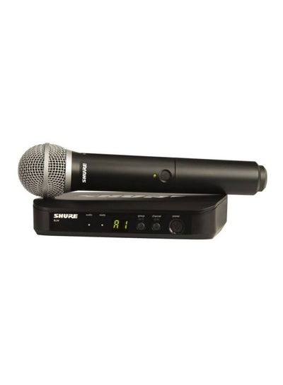 Buy Handheld Wireless Microphone System BLX24UK/PG58X-K14 Black in UAE