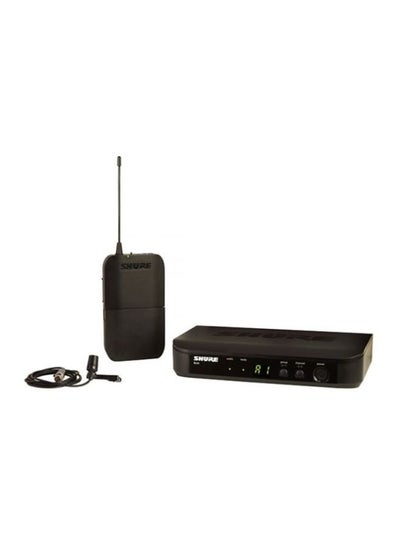 Buy Wireless Lapel Microphone  System BLX14+CVLX Black in Saudi Arabia