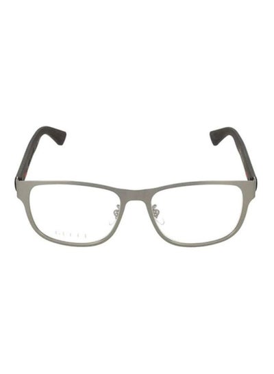 Buy Men's Square Eyeglass Frame - Lens Size: 55 mm in UAE