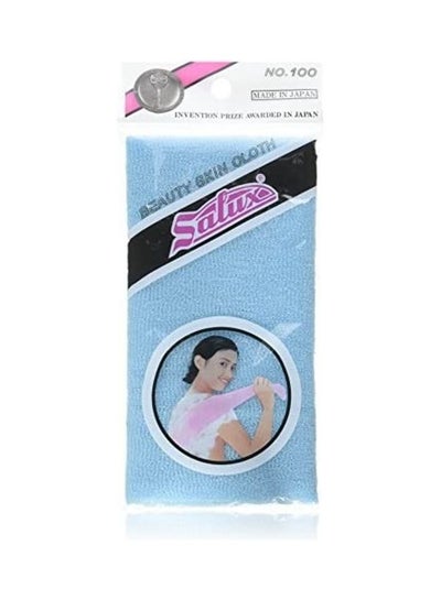 Buy Beauty Skin Bath Wash Cloth Towel Blue 50inch in UAE
