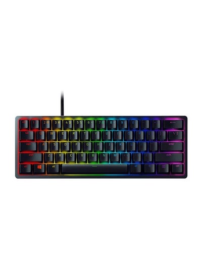 Buy Razer Huntsman Mini 60% Gaming Keyboard: Fastest Keyboard Switches Ever - Linear Optical Switches - Chroma RGB Lighting - PBT Keycaps - Onboard Memory - Classic Black in UAE