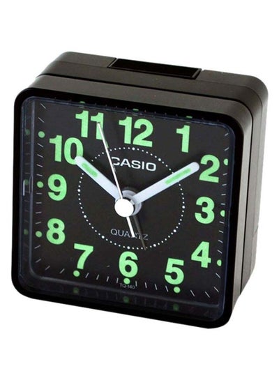 Buy Multi Function Analog Alarm Clock Black 5.7×5.7×3.3cm in Egypt