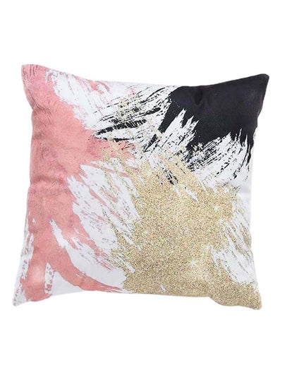 Buy Decorative Printed Pillowcase Multicolour 45 x 45cm in Saudi Arabia